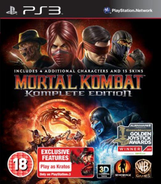 Gamestop Mortal Kombat Komplete Edition